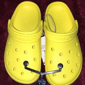 Yellow Crocs